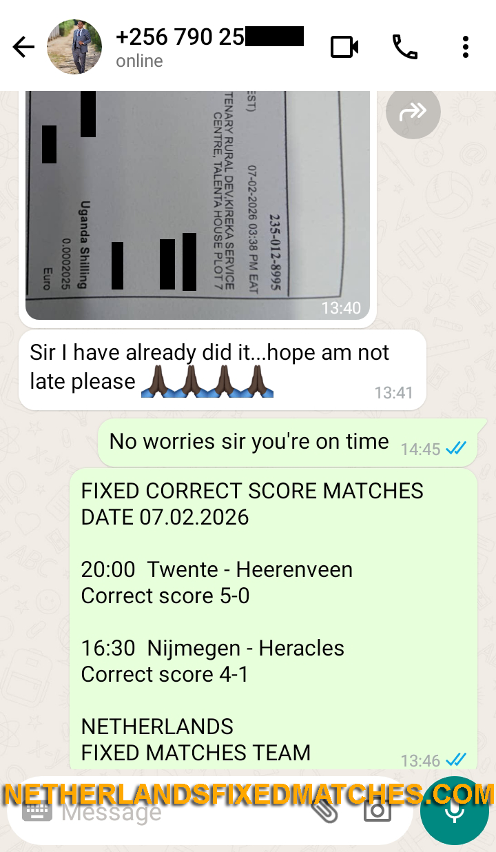 sure correct score fixed matches 07.02.2026