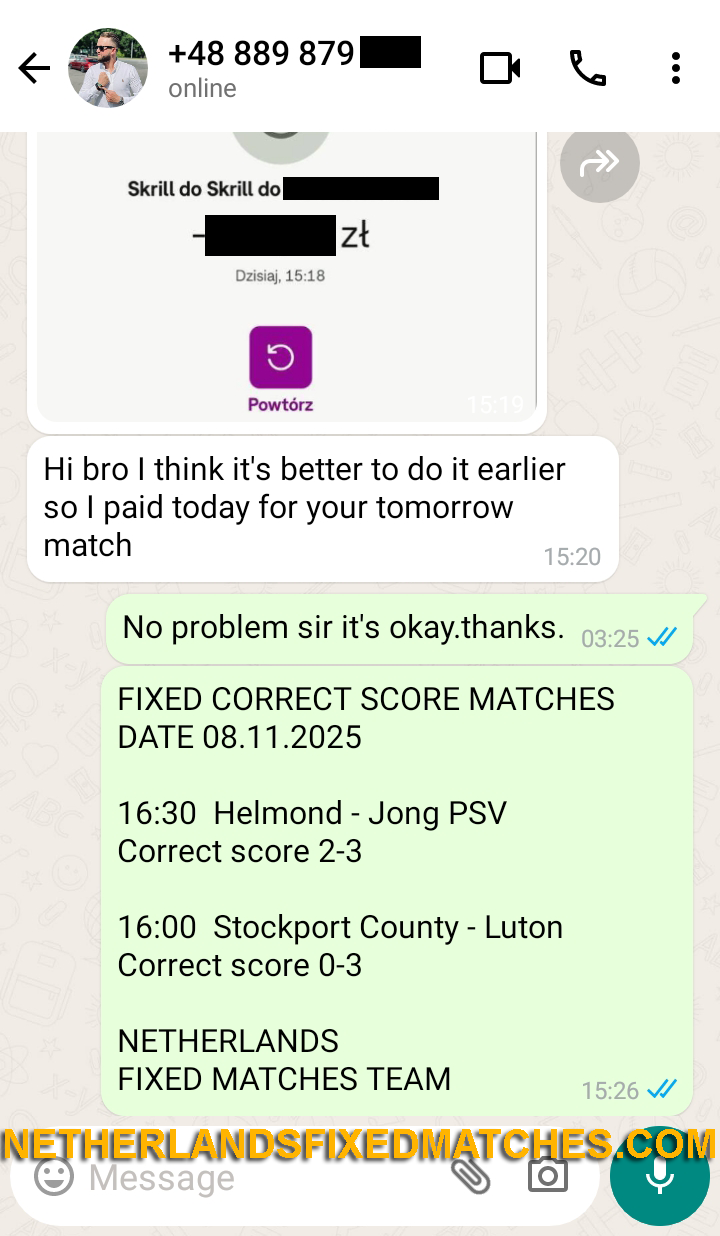 sure correct score fixed matches 08.11.2025