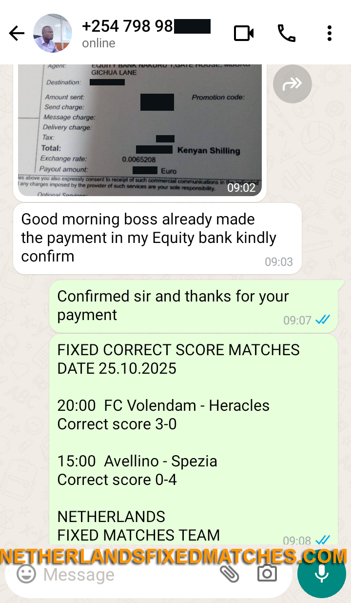 sure correct score fixed matches 25.10.2025