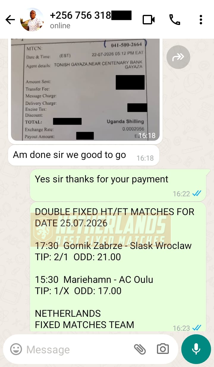halftime fulltime fixed matches bet 25.07.2026