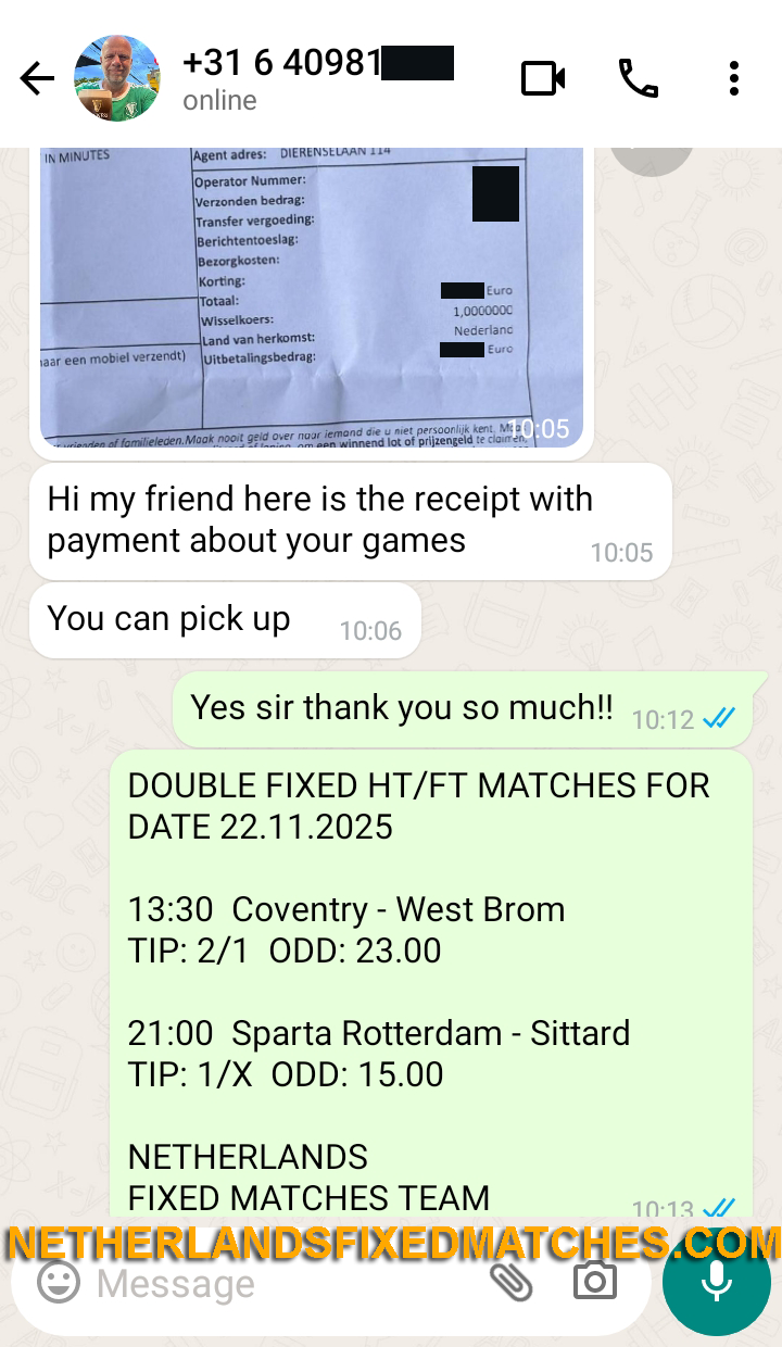 halftime fulltime fixed matches bet 22.11.2025